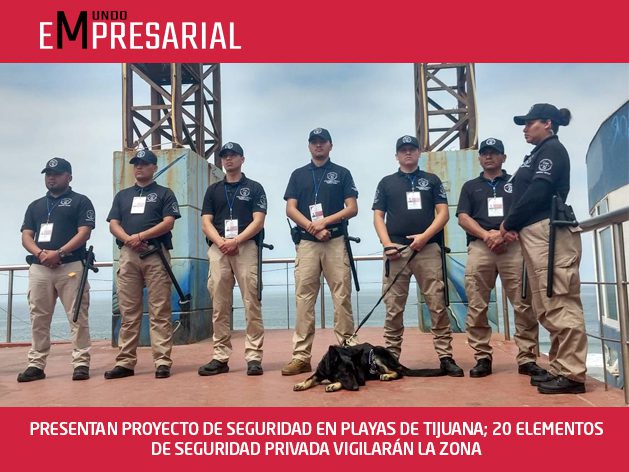 PRESENTAN PROYECTO DE SEGURIDAD EN PLAYAS DE TIJUANA; 20 ELEMENTOS DE SEGURIDAD PRIVADA VIGILARÁN LA ZONA