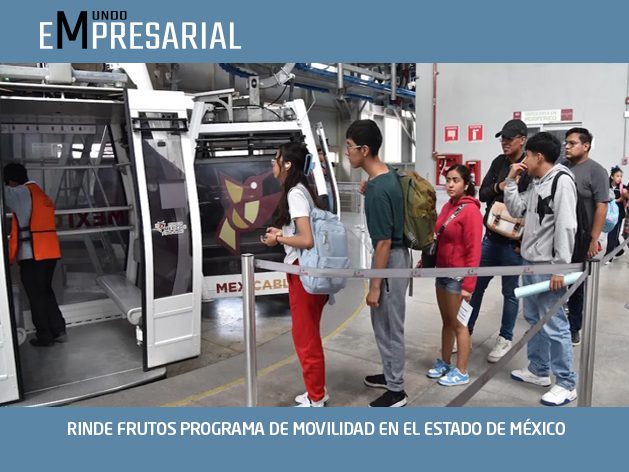 RINDE FRUTOS PROGRAMA DE MOVILIDAD EN EL ESTADO DE MÉXICO