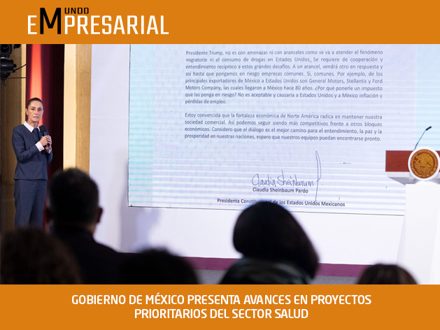 GOBIERNO DE MÉXICO PRESENTA AVANCES EN PROYECTOS PRIORITARIOS DEL SECTOR SALUD