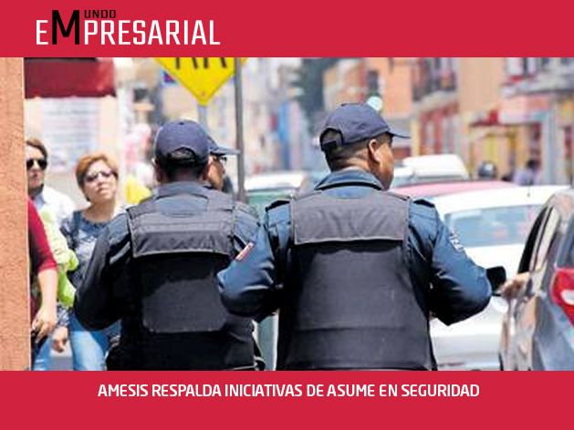 AMESIS RESPALDA INICIATIVAS DE ASUME EN SEGURIDAD