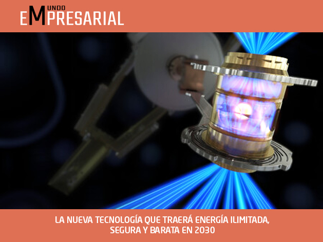 LA NUEVA TECNOLOGÍA QUE TRAERÁ ENERGÍA ILIMITADA, SEGURA Y BARATA EN 2030