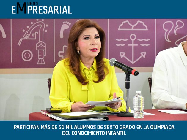 PARTICIPAN MÁS DE 51 MIL ALUMNOS DE SEXTO GRADO EN LA OLIMPIADA DEL CONOCIMIENTO INFANTIL