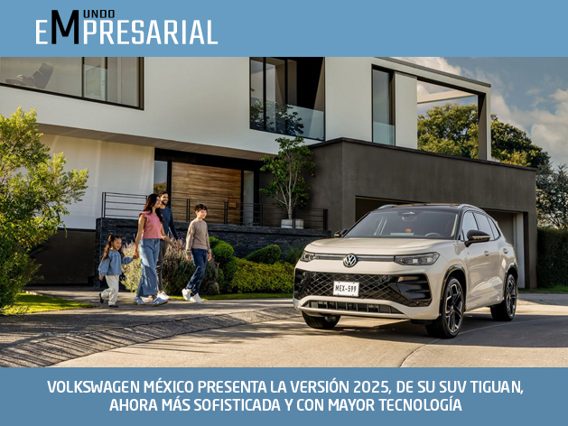 VOLKSWAGEN MÉXICO PRESENTA LA VERSIÓN 2025, DE SU SUV TIGUAN, AHORA MÁS SOFISTICADA Y CON MAYOR TECNOLOGÍA
