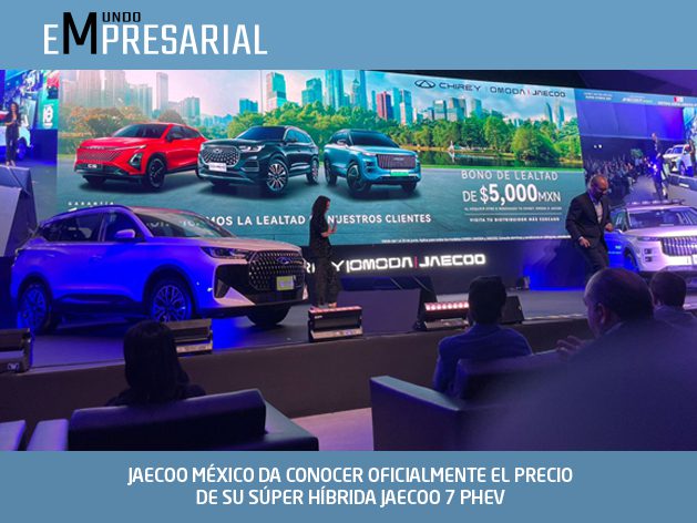 JAECOO MÉXICO DA CONOCER OFICIALMENTE EL PRECIO DE SU SÚPER HÍBRIDA JAECOO 7 PHEV
