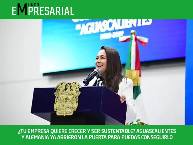 ¿TU EMPRESA QUIERE CRECER Y SER SUSTENTABLE? AGUASCALIENTES Y ALEMANIA YA ABRIERON LA PUERTA PARA PUEDAS CONSEGUIRLO