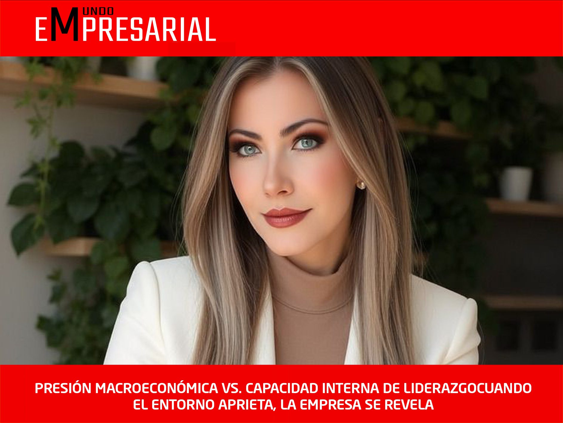 PRESIÓN MACROECONÓMICA VS. CAPACIDAD INTERNA DE LIDERAZGOCUANDO EL ENTORNO APRIETA, LA EMPRESA SE REVELA