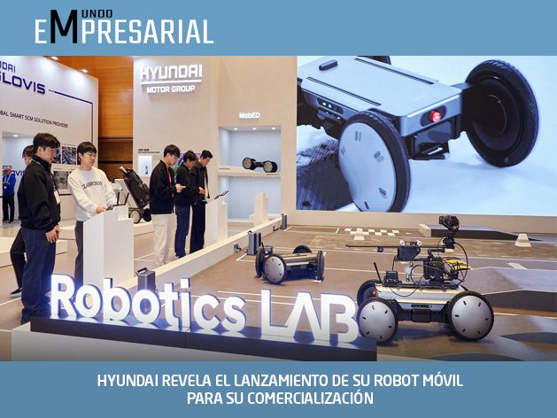 HYUNDAI REVELA EL LANZAMIENTO DE SU ROBOT MÓVIL PARA SU COMERCIALIZACIÓN
