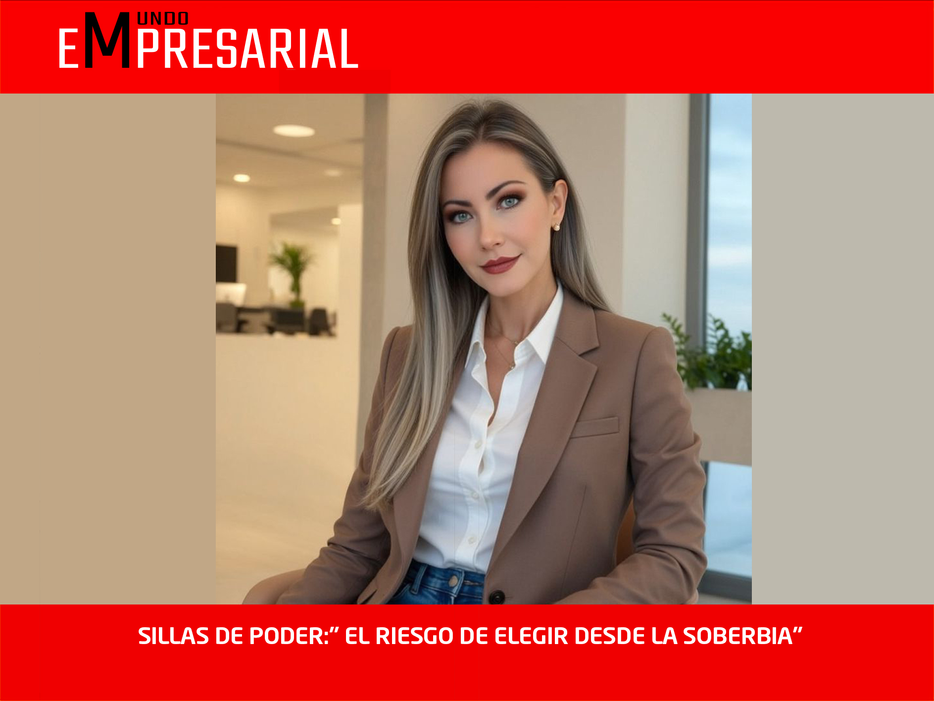 SILLAS DE PODER:” EL RIESGO DE ELEGIR DESDE LA SOBERBIA»