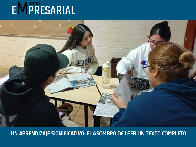 UN APRENDIZAJE SIGNIFICATIVO: EL ASOMBRO DE LEER UN TEXTO COMPLETO