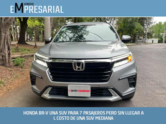 HONDA BR-V UNA SUV PARA 7 PASAJEROS PERO SIN LLEGAR AL COSTO DE UNA SUV MEDIANA