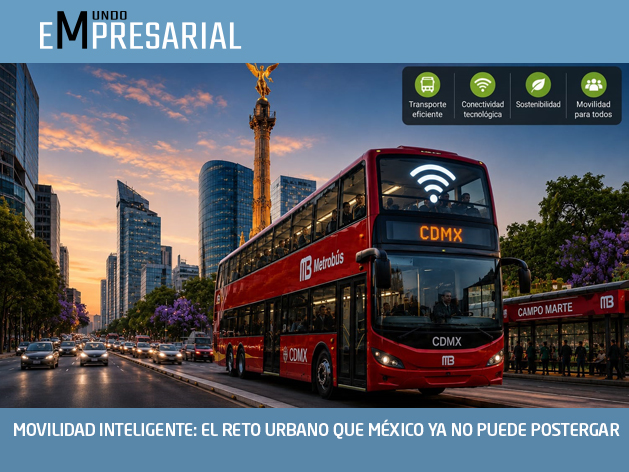 MOVILIDAD INTELIGENTE: EL RETO URBANO QUE MÉXICO YA NO PUEDE POSTERGAR