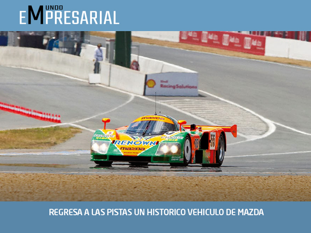 REGRESA A LAS PISTAS UN HISTORICO VEHICULO DE MAZDA