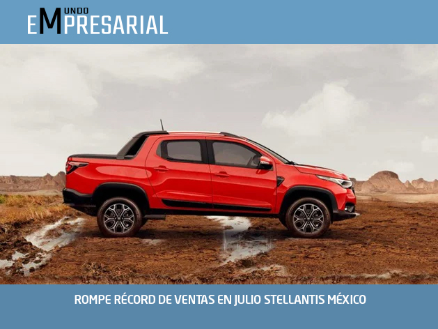 ROMPE RÉCORD DE VENTAS EN JULIO STELLANTIS MÉXICO
