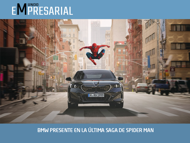 BMW PRESENTE EN LA ÚLTIMA SAGA DE SPIDER MAN