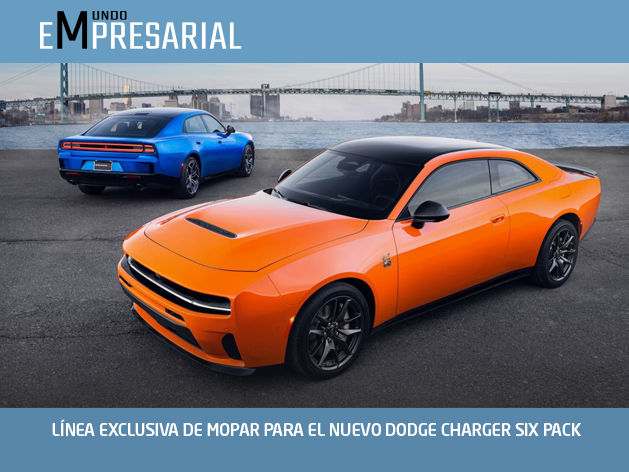 LÍNEA EXCLUSIVA DE MOPAR PARA EL NUEVO DODGE CHARGER SIX PACK