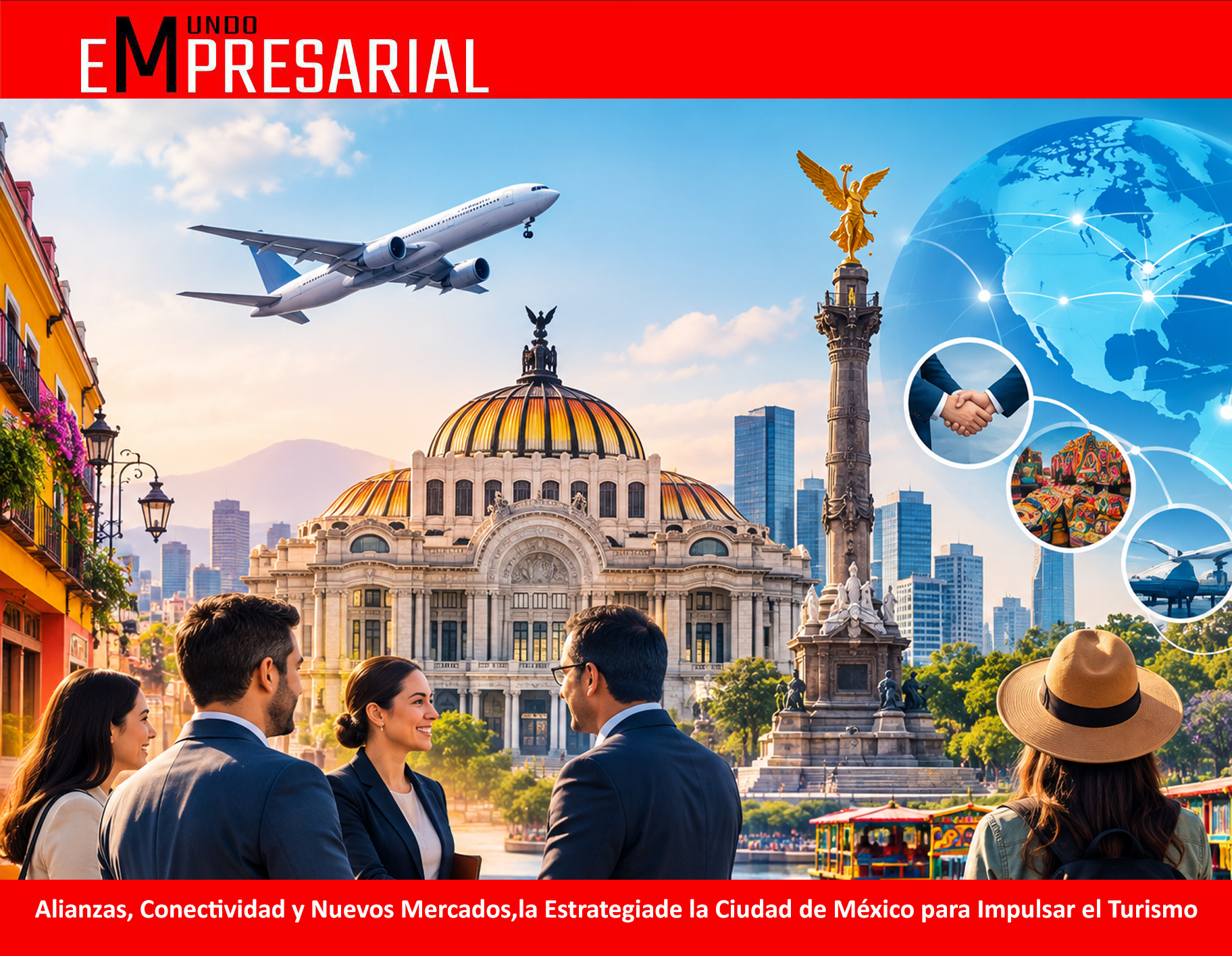 Alianzas, Conectividad y Nuevos Mercados, la Estrategia de la Ciudad de México para Impulsar el Turismo