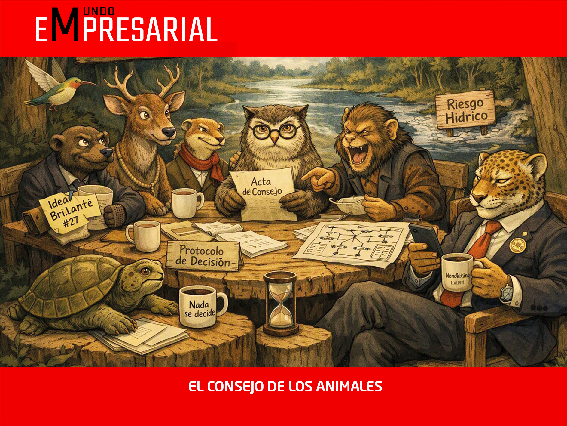 EL CONSEJO DE LOS ANIMALES   