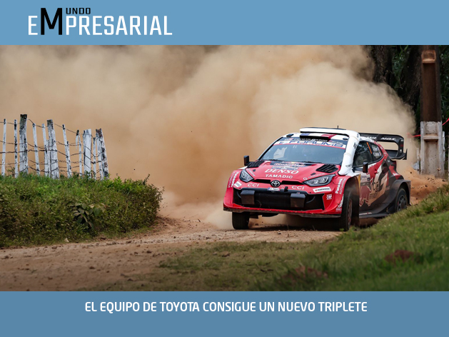 EL EQUIPO DE TOYOTA CONSIGUE UN NUEVO TRIPLETE