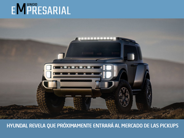 HYUNDAI, REVELA QUE PRÓXIMAMENTE ENTRARÁ AL MERCADO DE LAS PICKUPS