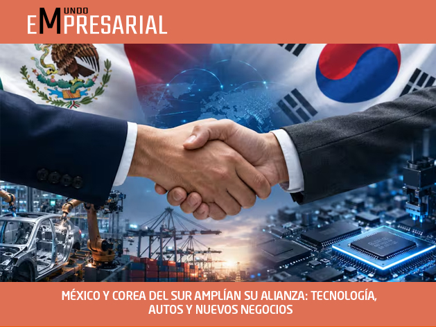 MÉXICO Y COREA DEL SUR AMPLÍAN SU ALIANZA: TECNOLOGÍA, AUTOS Y NUEVOS NEGOCIOS