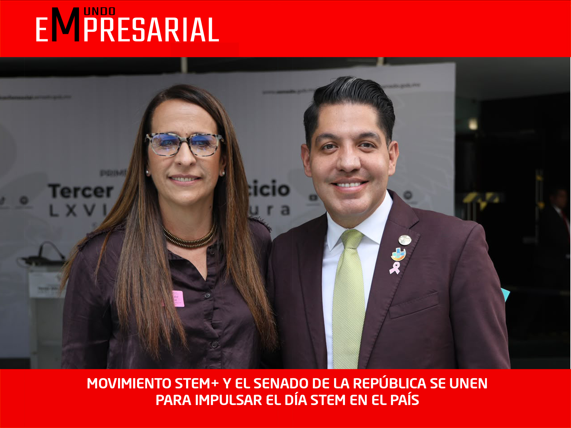MOVIMIENTO STEM+ Y EL SENADO DE LA REPÚBLICA SE UNEN PARA IMPULSAR EL DÍA STEM EN EL PAÍS