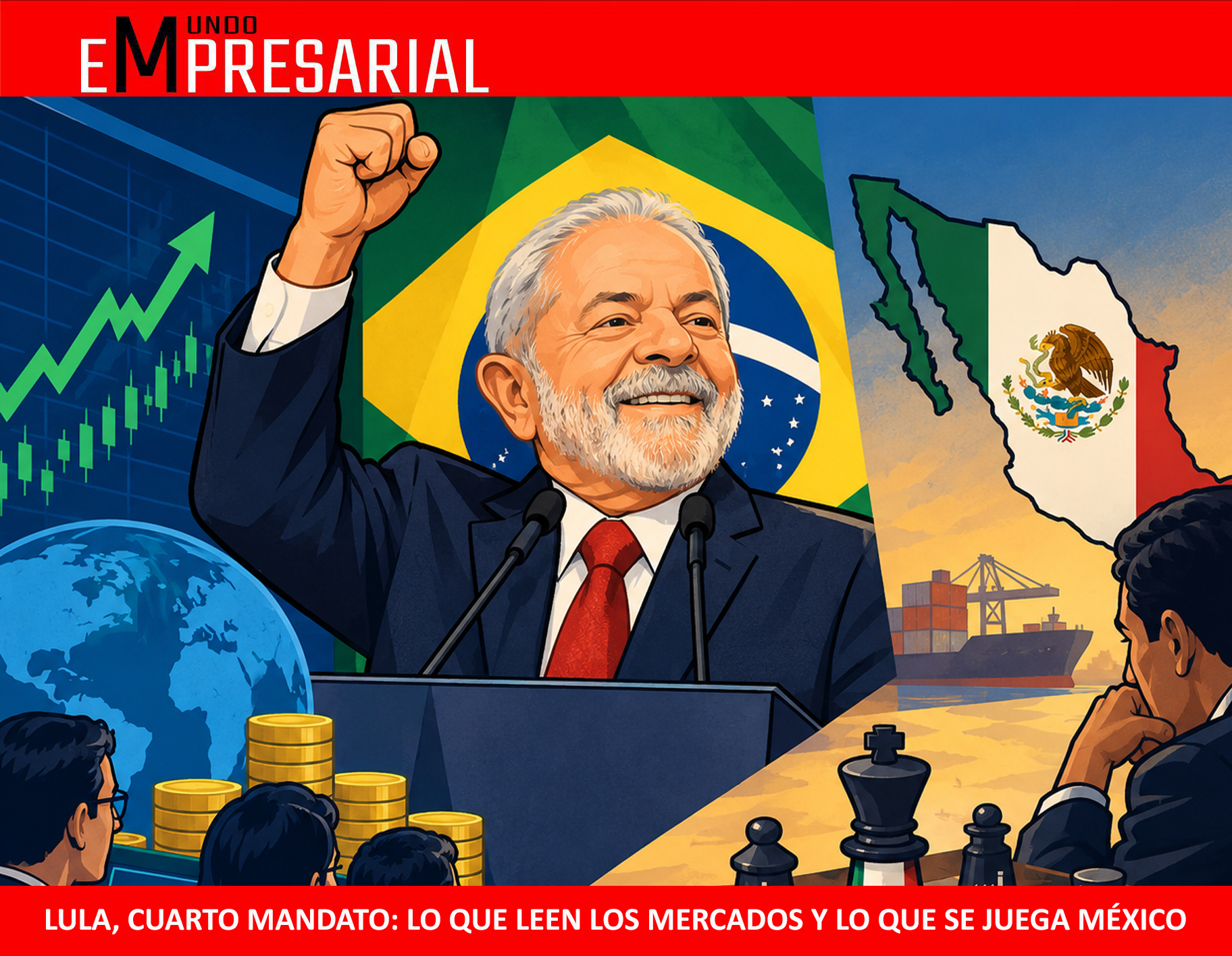 LULA, CUARTO MANDATO: LO QUE LEEN LOS MERCADOS Y LO QUE SE JUEGA MÉXICO